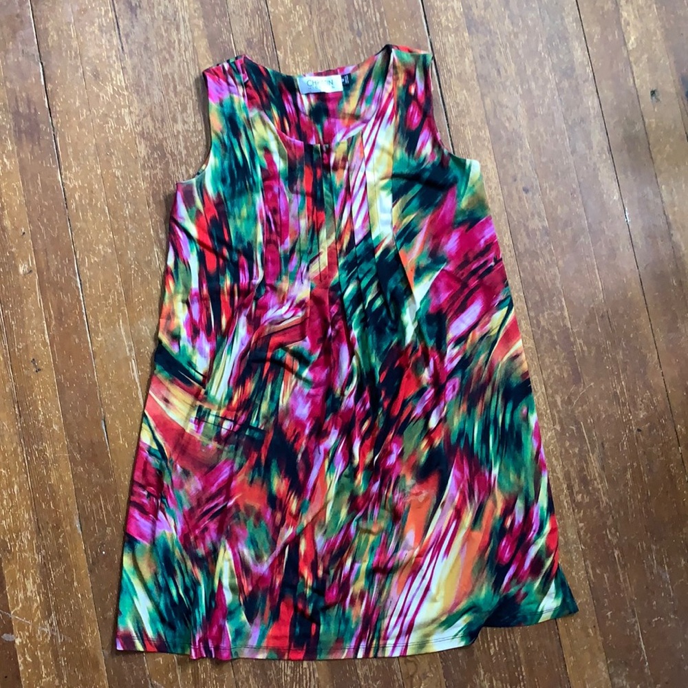 Christin Michaels sleeveless dress